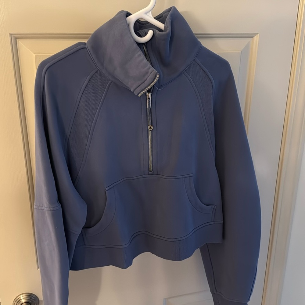 Lululemon Scuba Oversized Funnel-Neck Half Zip
